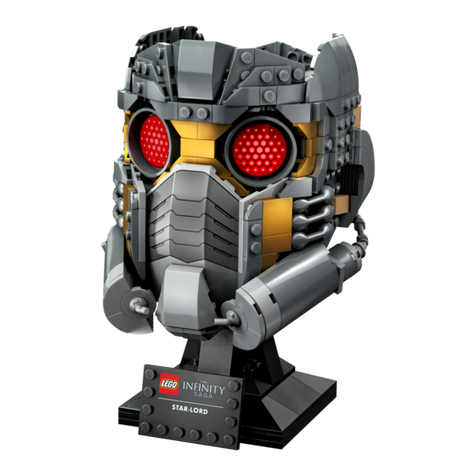 Lightmybricks LEGO MARVEL STAR-LORD'S HELMET installation guide Lightmybricks LEGO MARVEL STAR-LORD'S HELMET installation guide
