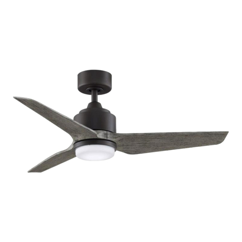 Fanimation TRIAIRE MAD8514 Series User manual