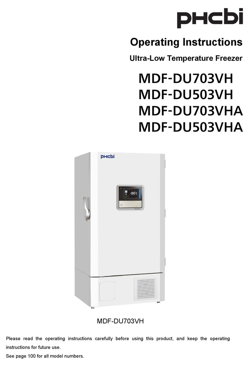 Phcbi MDF-DU703VH User manual