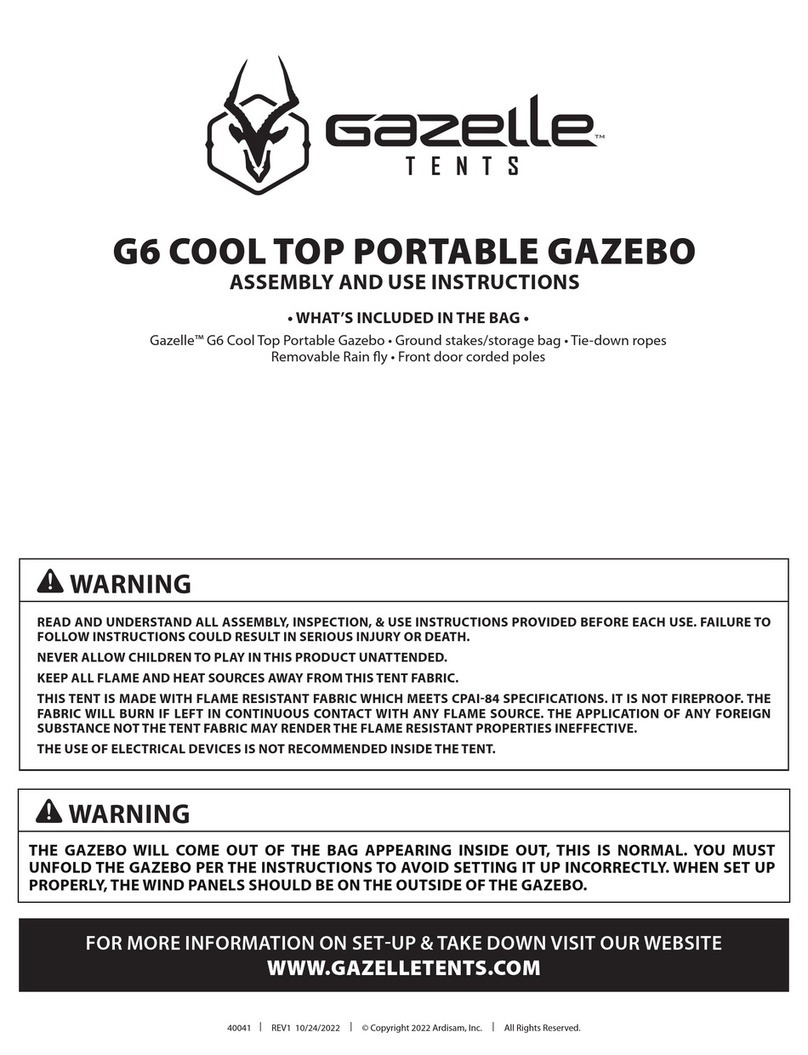 Gazelle G6 Assembly and use instructions