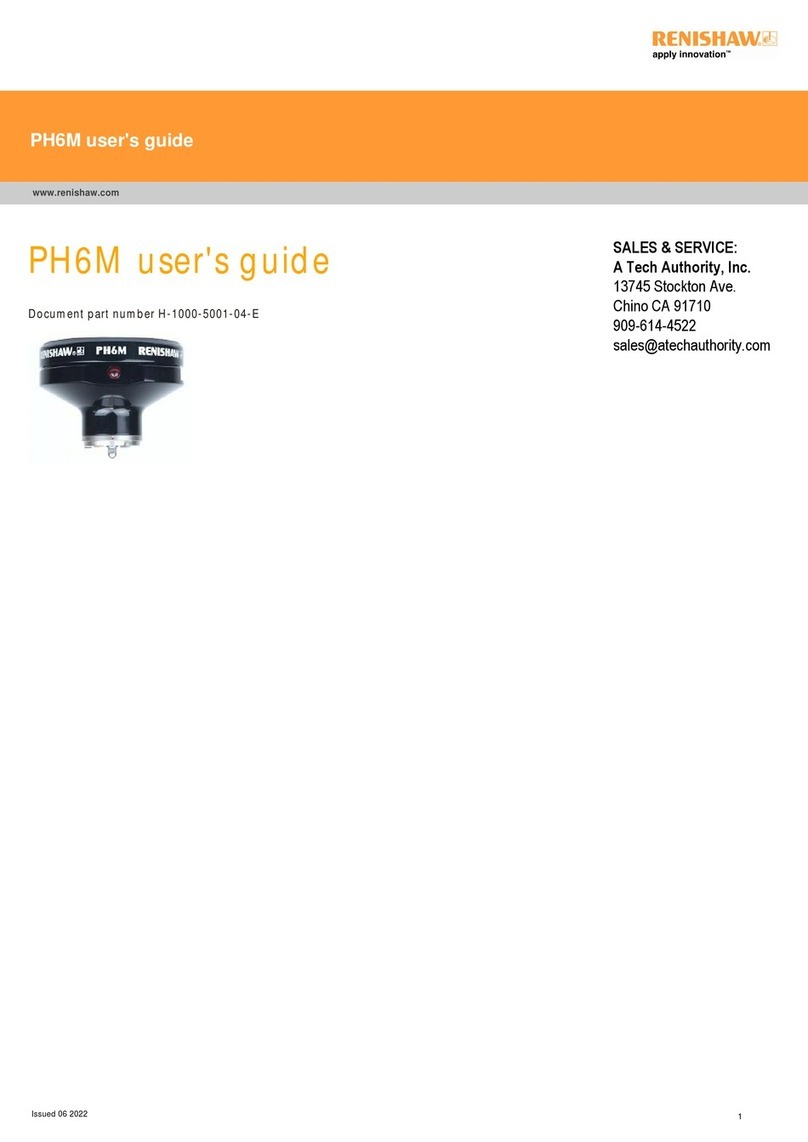 Renishaw PH6M User manual