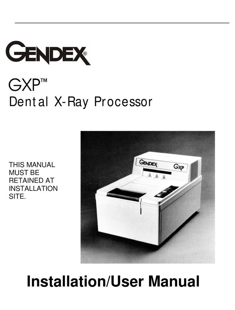 Gendex GXP user manual
