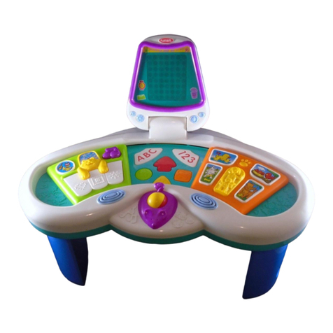 Hasbro PLAYSKOOL Magic Screen Learning Desk User manual Hasbro PLAYSKOOL Magic Screen Learning Desk User manual