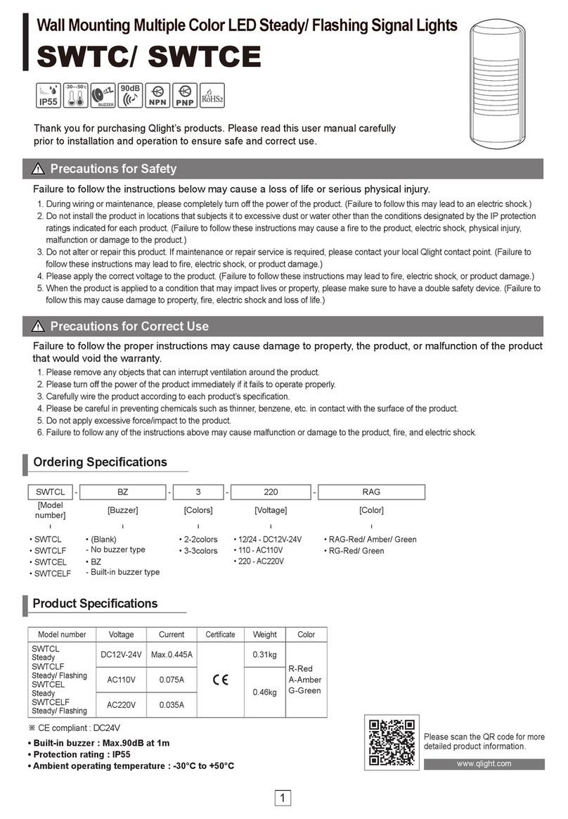 Qlight SWTCL User manual Qlight SWTCL User manual