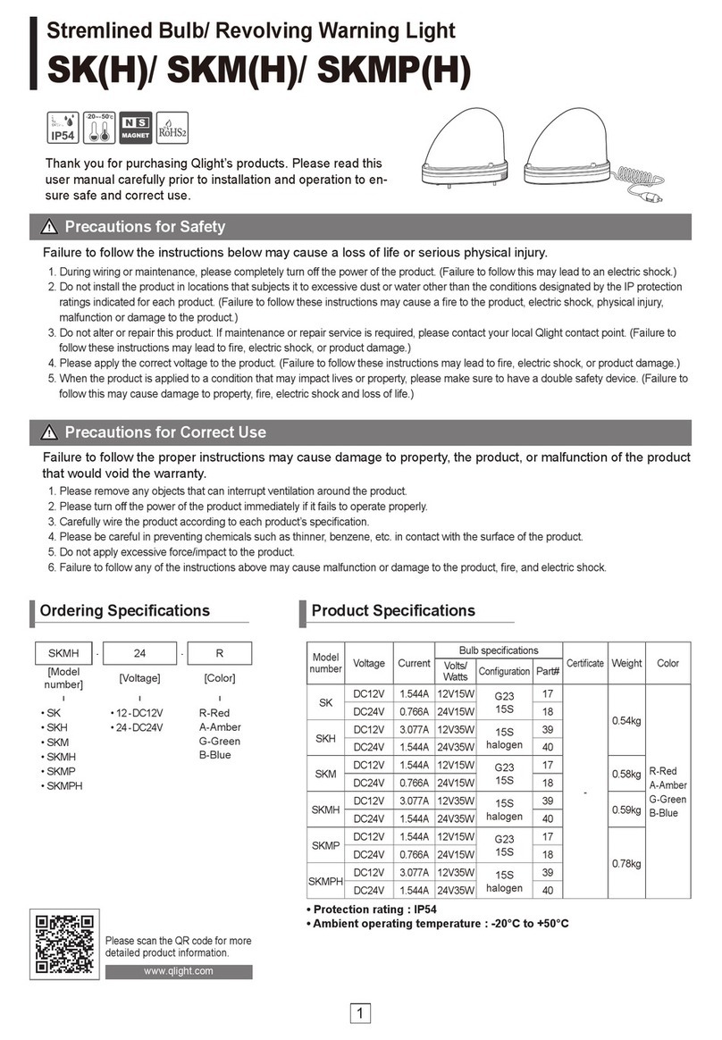 Qlight SK User manual