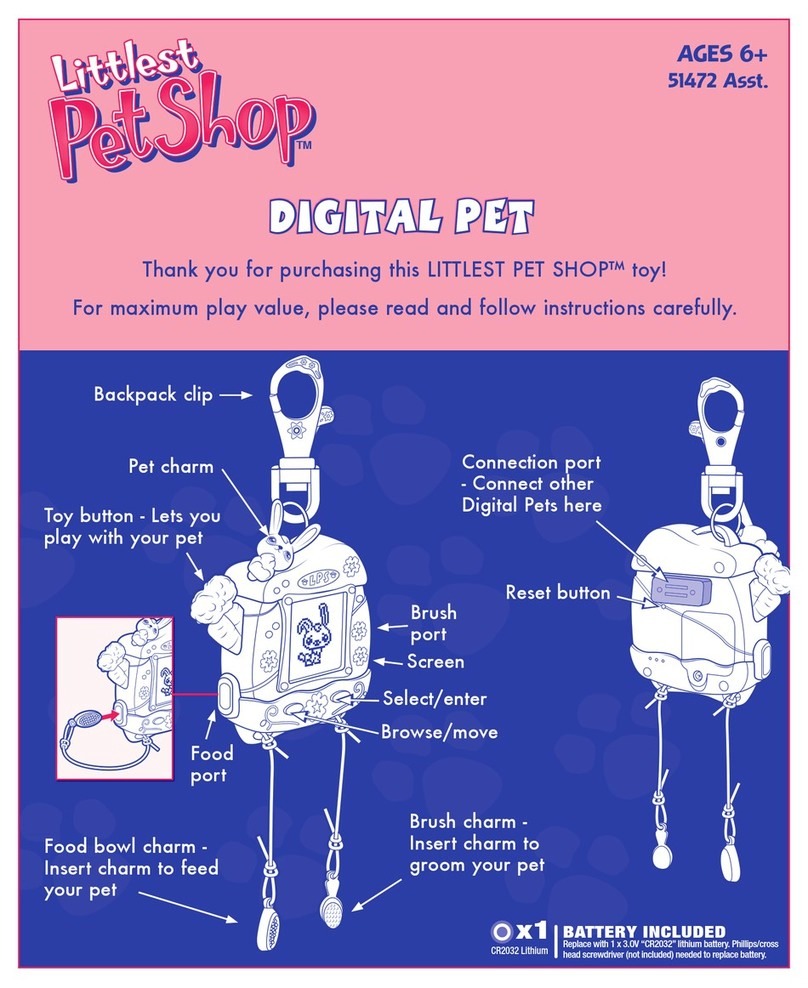 Hasbro LITTLEST PET SHOP DIGITAL PET User manual