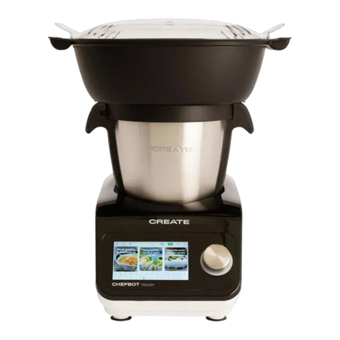Create CHEFBOT TOUCH User manual