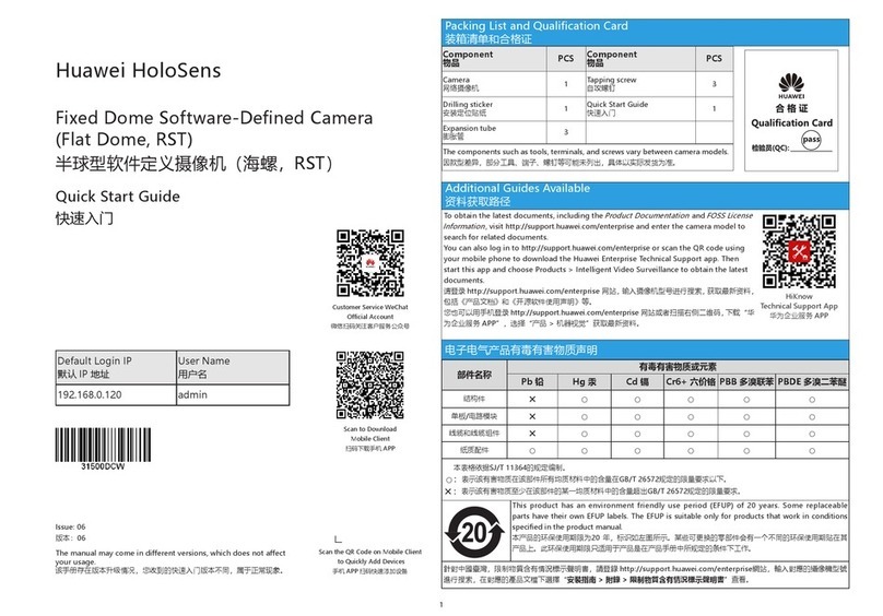 Huawei HoloSens quick start guide