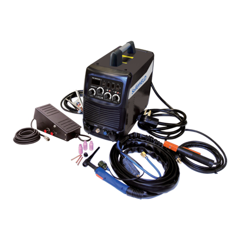MESSER SolidWELD TIG 185AC/DC FP operating manual