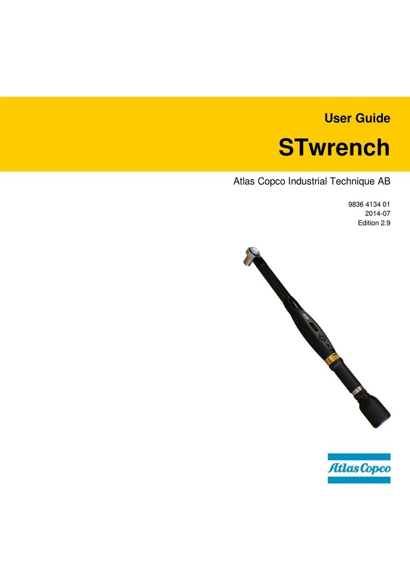 Atlas Copco STwrench User manual