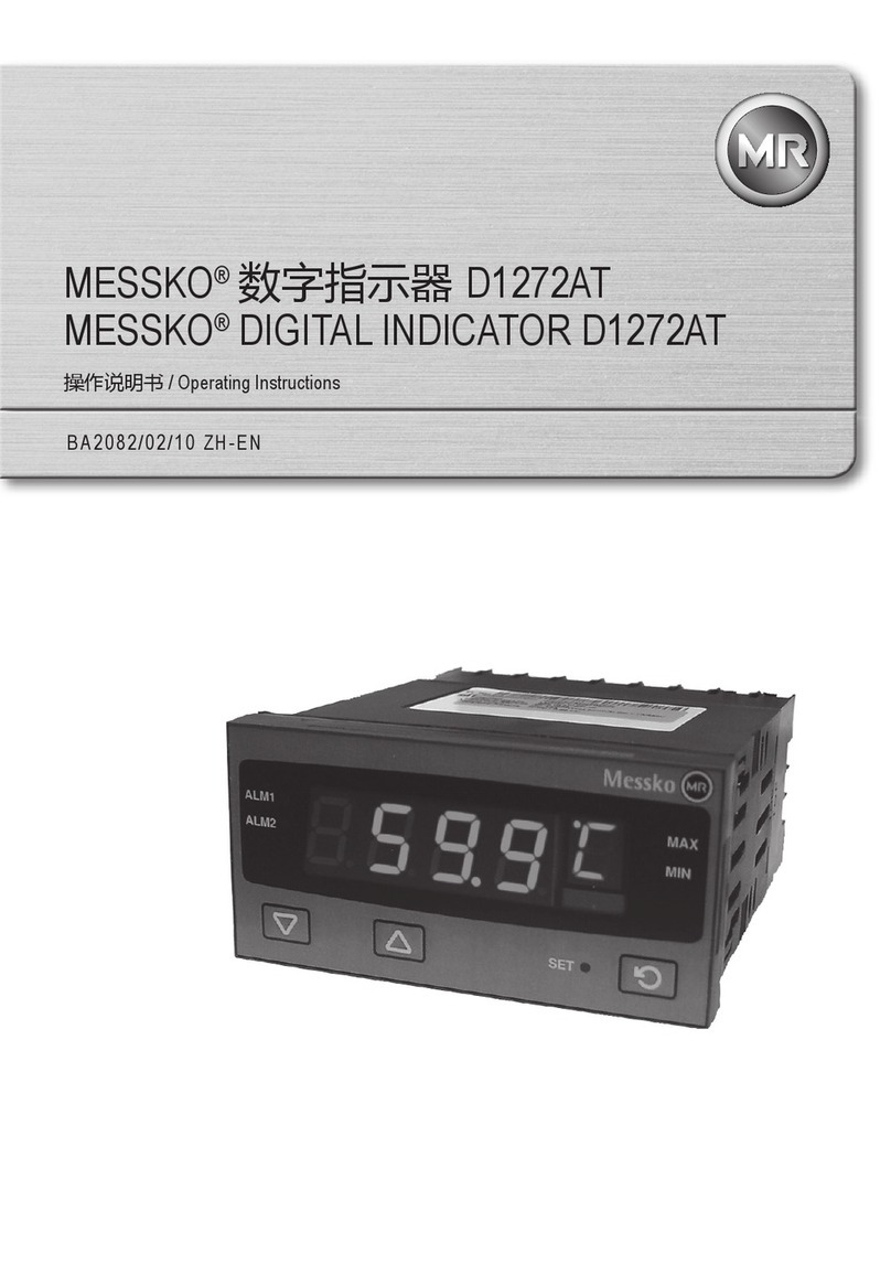 MESSKO D1272AT operating instructions