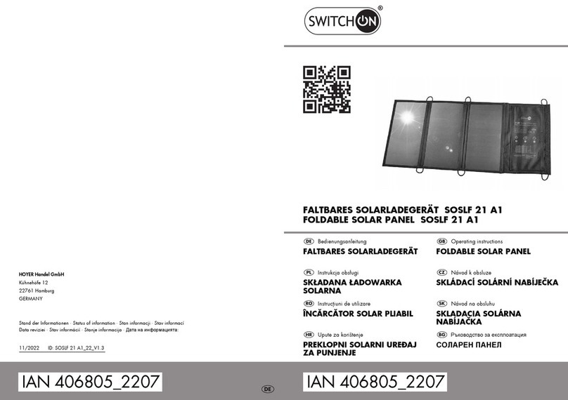 Switch On SOSLF 21 A1 operating instructions