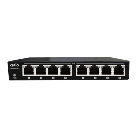 Cerio CS-1008G-8PX user guide