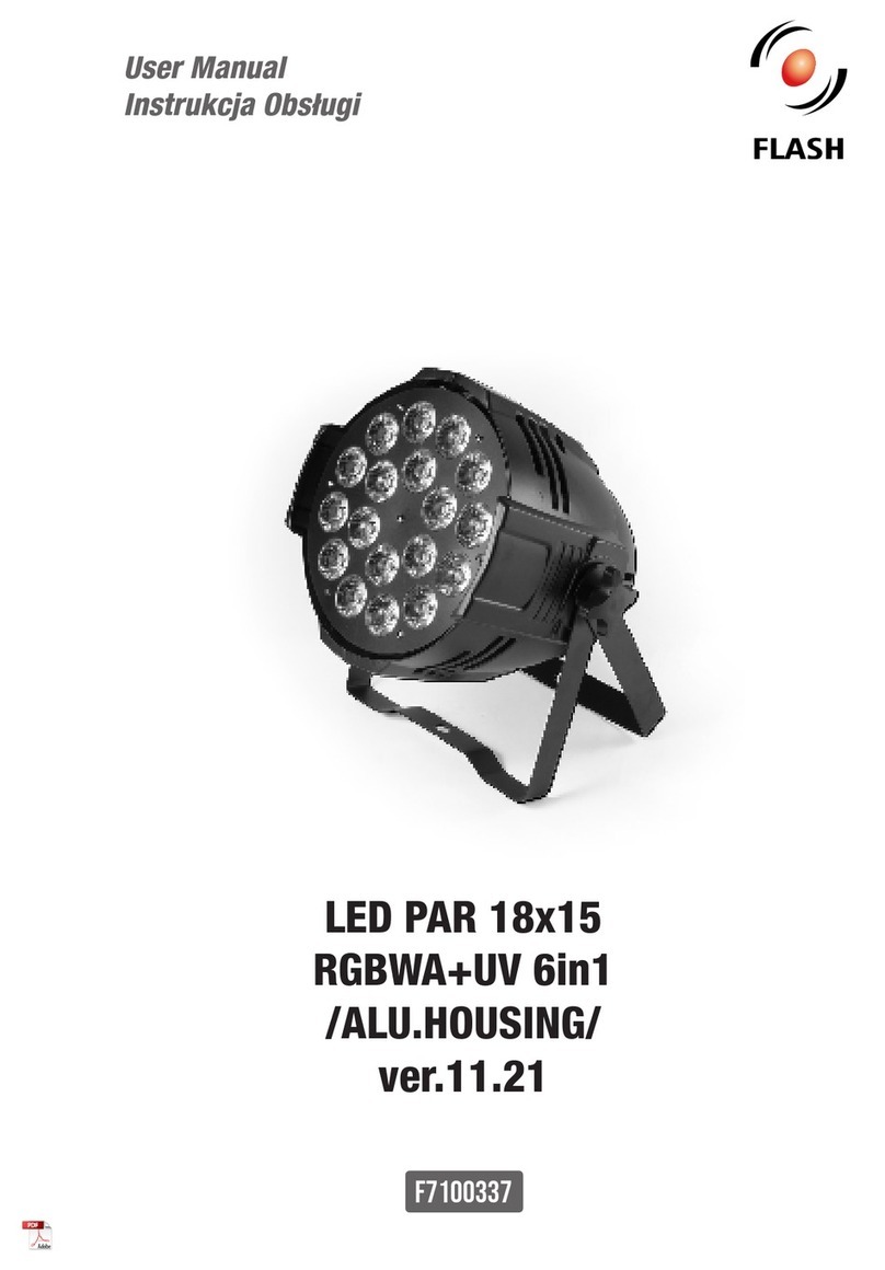 Flash F7100337 User manual