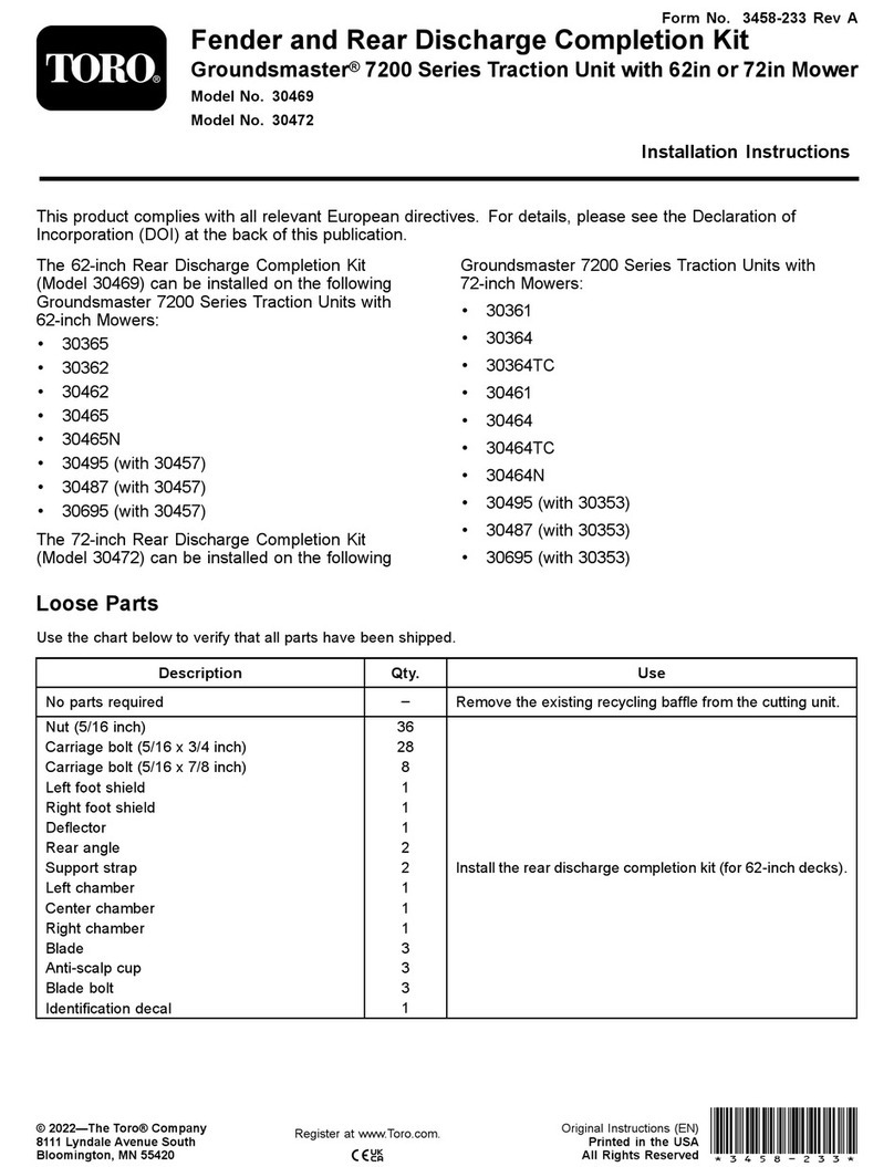 Toro 30365 installation instructions