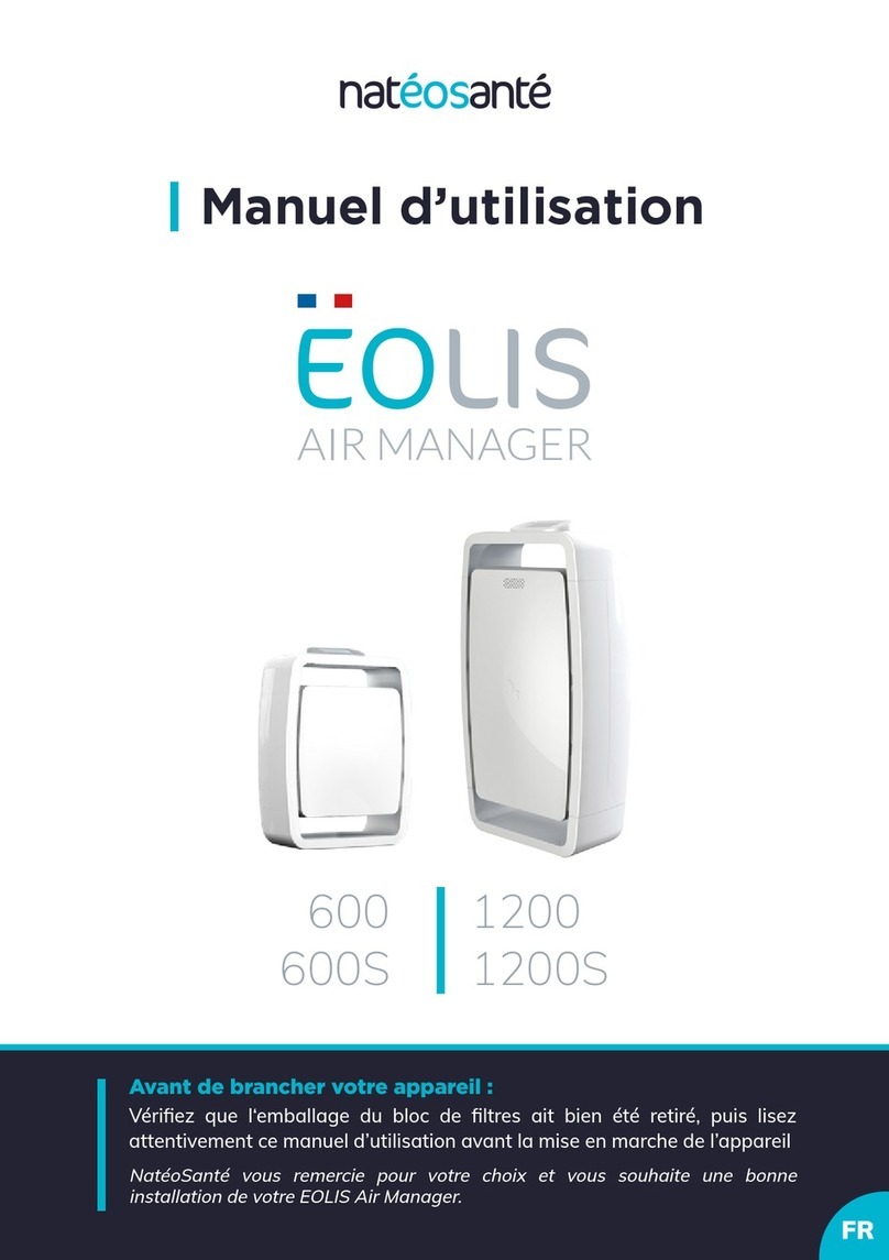 NateoSante EOLIS 600 operating manual