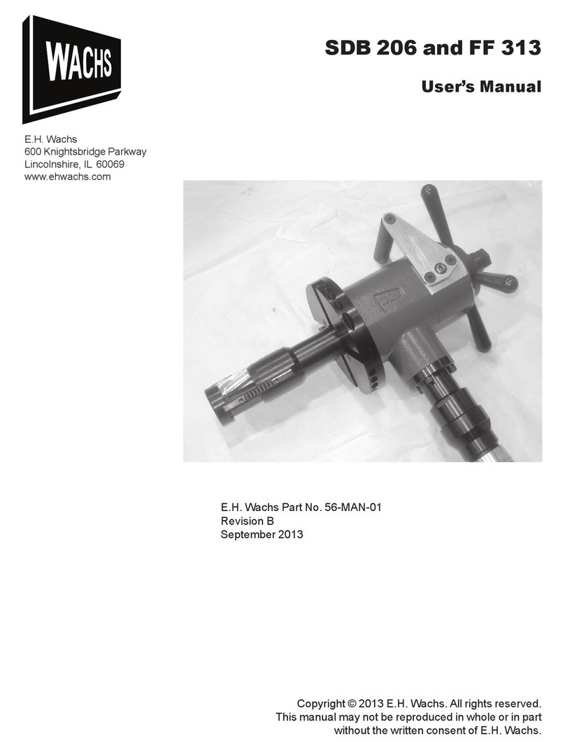 Wachs SDB 206 user manual