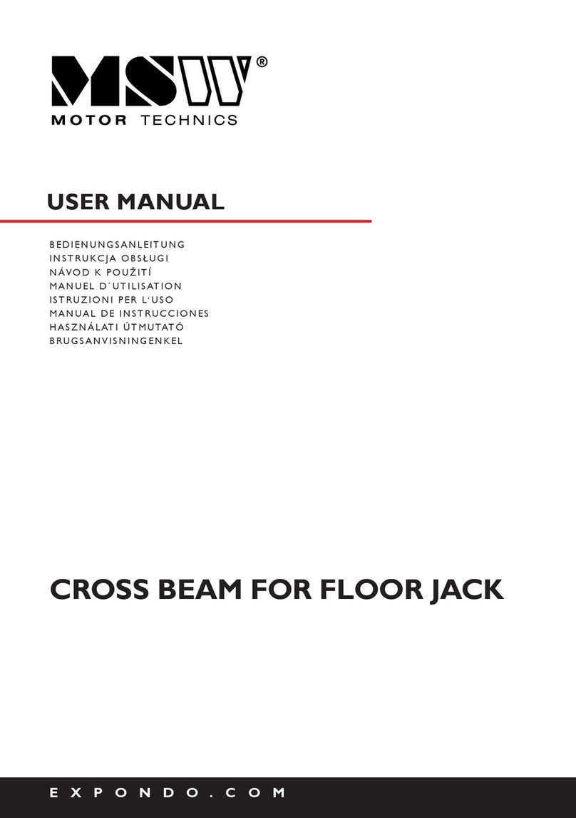 MSW MSW-CB-2000 User manual