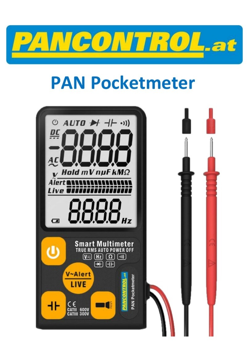 PANCONTROL PAN Pocketmeter manual