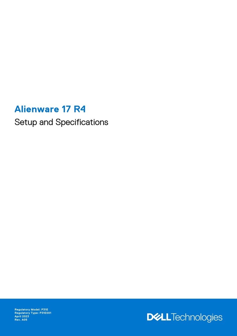 Dell Alienware 17 R4 Setup and specifications