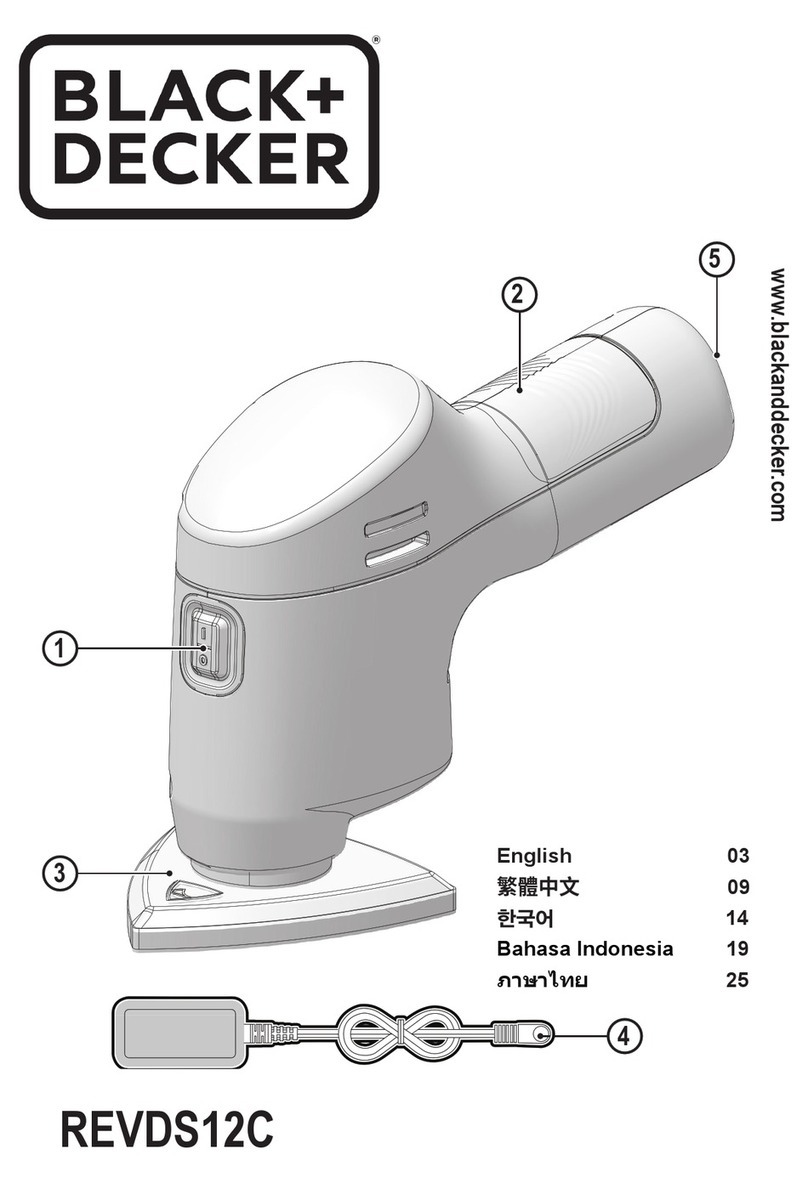 Black & Decker REVDS12C User manual