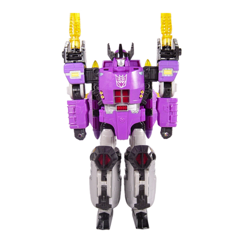 Hasbro TransFormers Energon Galvatron User manual Hasbro TransFormers Energon Galvatron User manual