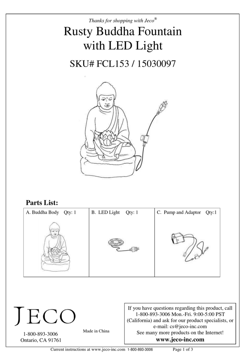 Jeco FCL153 User manual
