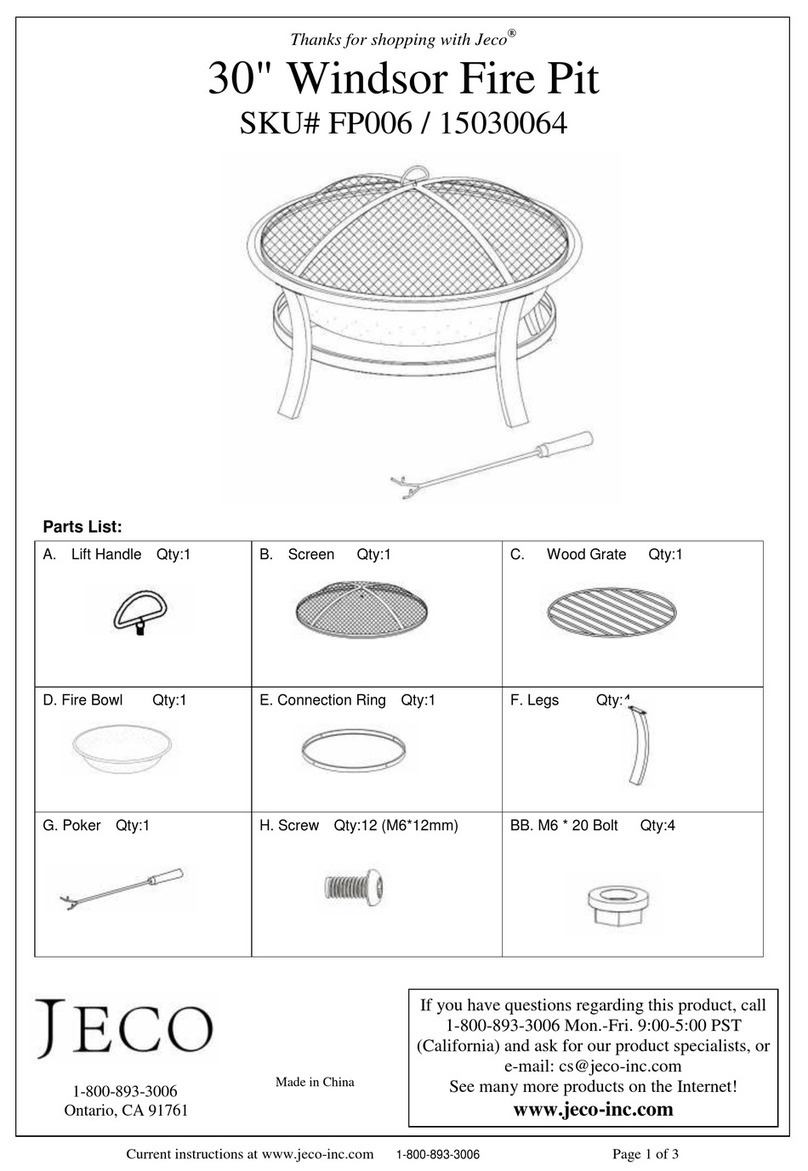 Jeco Windsor FP006 quick start guide Jeco Windsor FP006 quick start guide