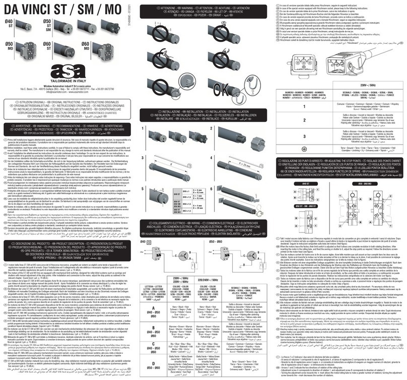 ASA Electronics DA VINCI ST Original instructions