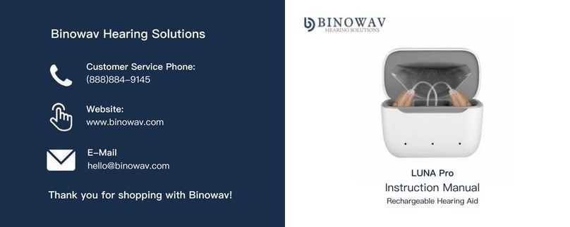 Binowav LUNA Pro instruction manual
