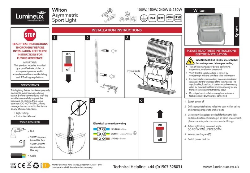 Lumineux Wilton 430711 User manual