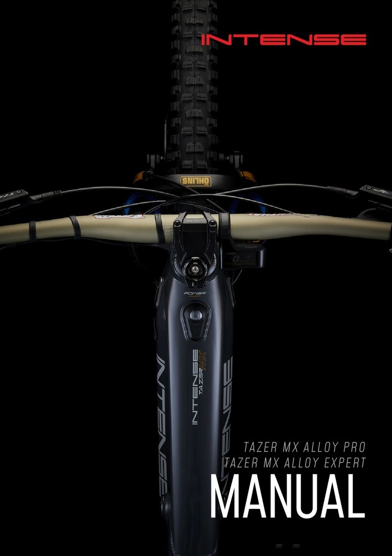 Intense TAZER MX ALLOY PRO User manual Intense TAZER MX ALLOY PRO User manual