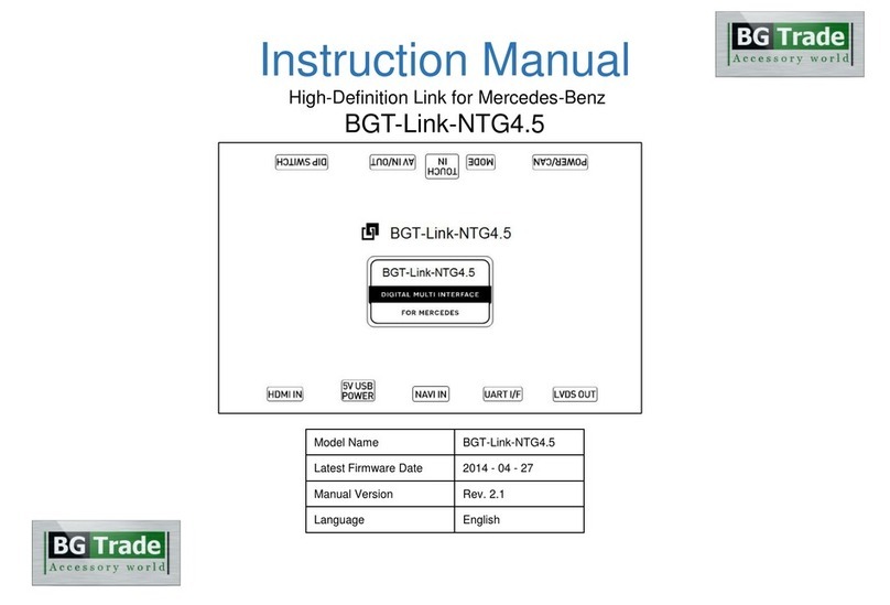 BG Trade BGT-Link-NTG4.5 instruction manual BG Trade BGT-Link-NTG4.5 instruction manual