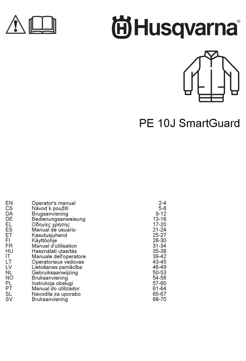 Husqvarna PE 10J SmartGuard Operator's manual