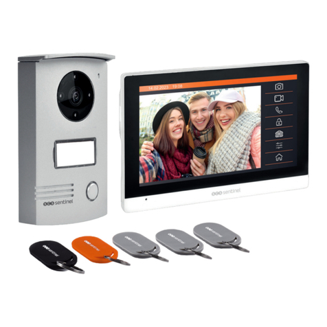 SCS Sentinel VisiDoor 7+ RFID User manual
