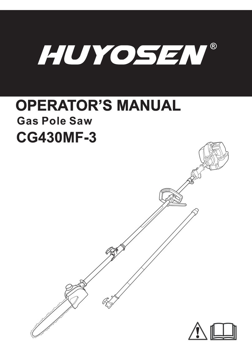 Huyosen CG430MF-3 Operator's manual