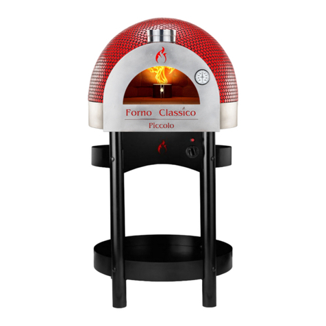 Forno Classico PICCOLO Series Installation and operation manual