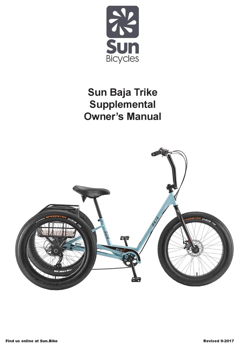 Sun Bicycles Baja User manual