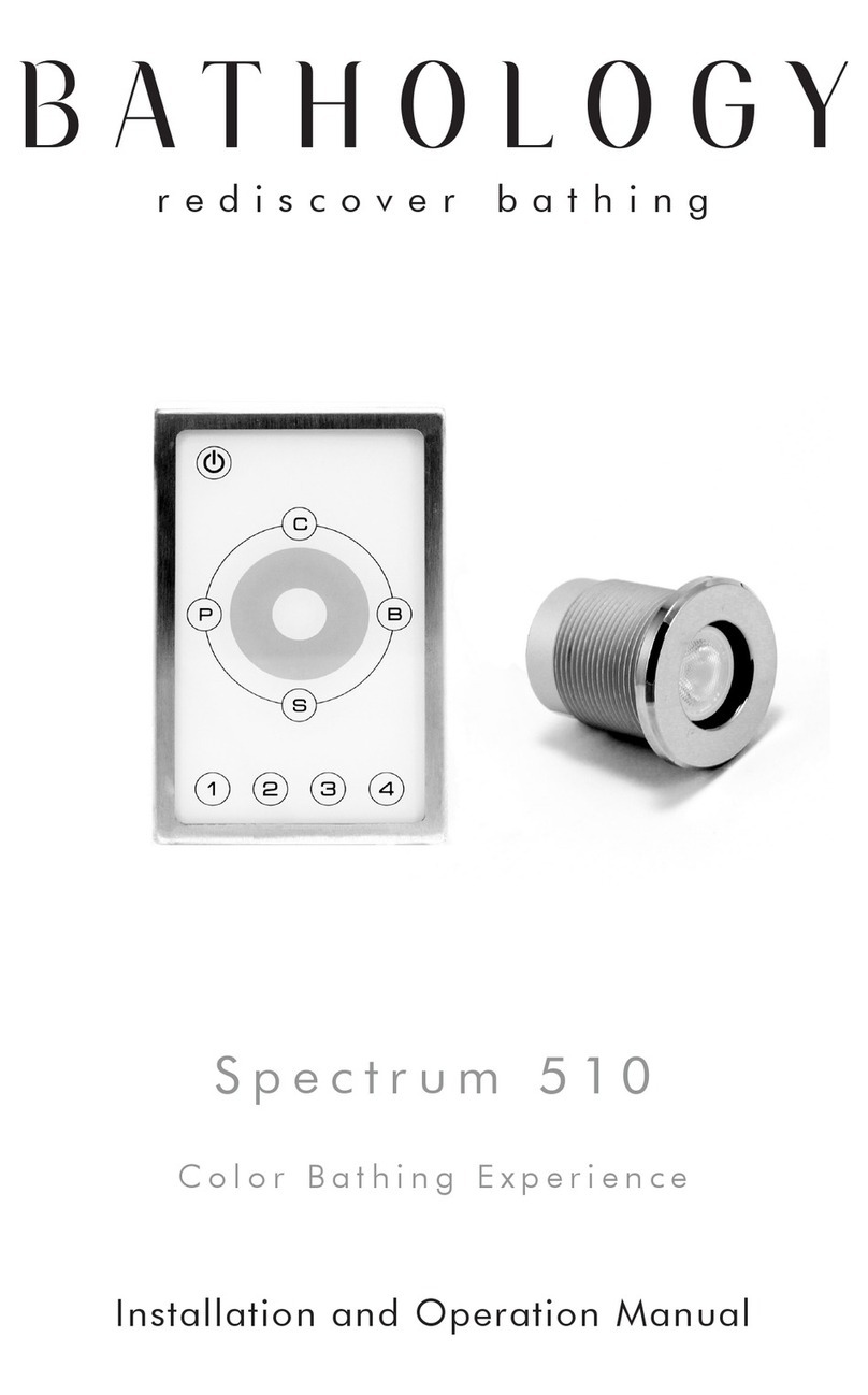Bathology Spectrum 510 User manual Bathology Spectrum 510 User manual