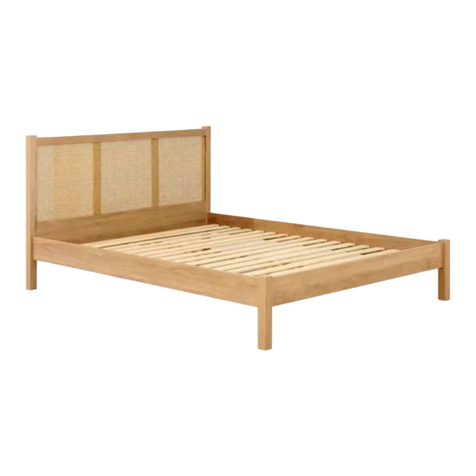 Birlea CROXLEY BED User manual Birlea CROXLEY BED User manual