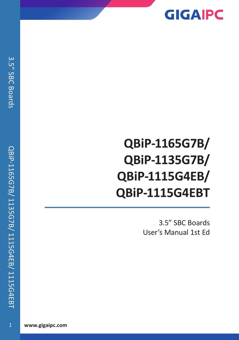 GIGAIPC QBiP-1165G7B User manual
