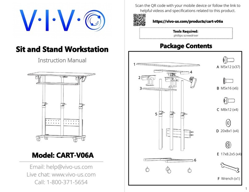 Vivo CART-V06A instruction manual