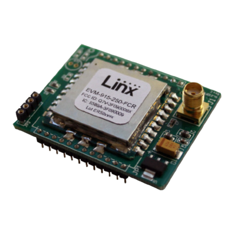Linx Technologies 250 Series User manual Linx Technologies 250 Series User manual