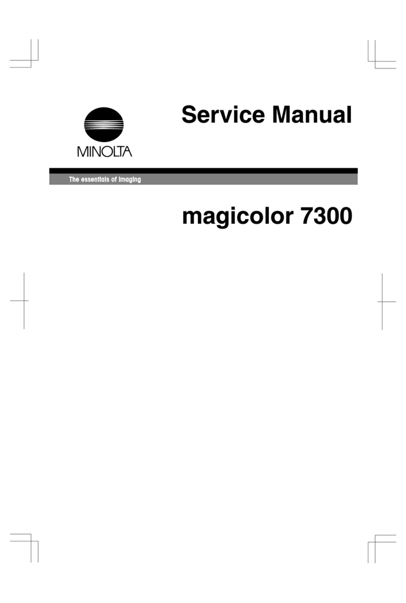 Minolta magicolor 7300 Service manual