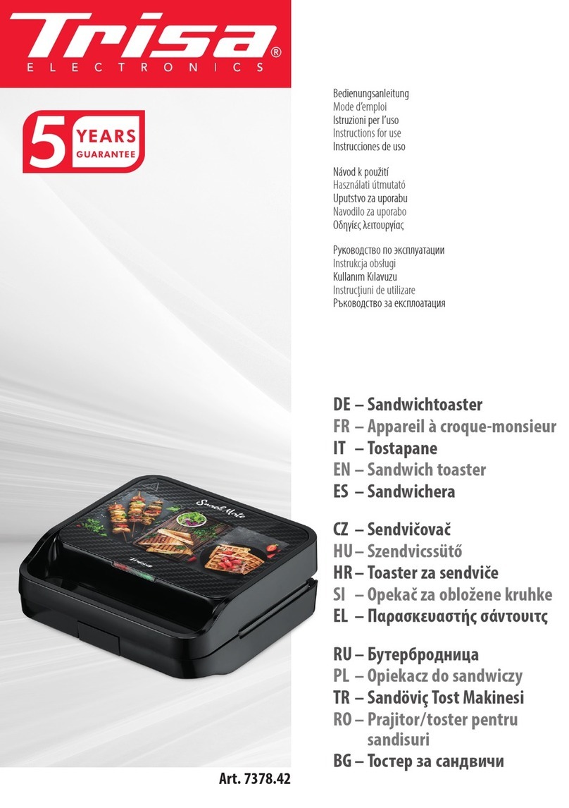 Trisa electronics 7378.42 Instructions for use