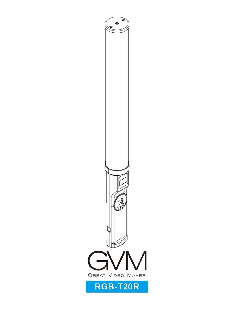 GVM RGB-T20R manual