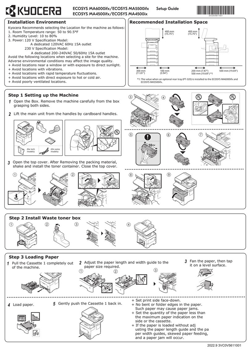 Kyocera ECOSYS MA6000ifx User manual