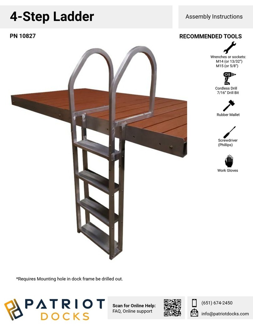 Patriot Docks 10827 Assembly instructions