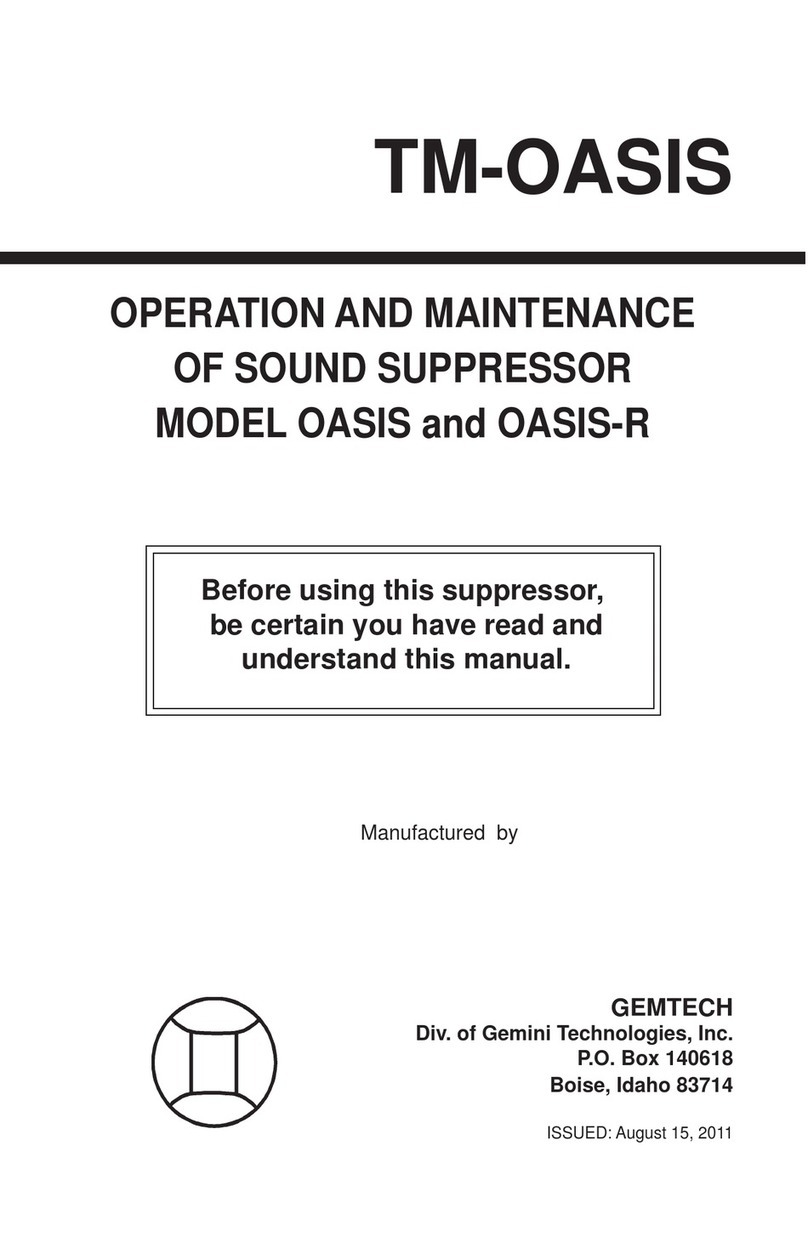 Gemtech OASIS Manual Gemtech OASIS Manual