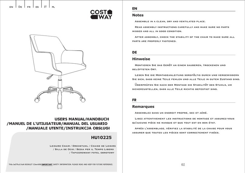 Costway HU10225 user manual